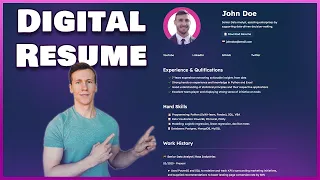 Build A Digital Resume Using Python Streamlit