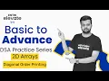 DSA Practice Series 2D Arrays Diagonal Order Printing Entri Elevate Hindi