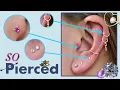 Professional Ear Stylist Curates 24 PIERCINGS For A Honeymoon So Pierced Cosmopolitan