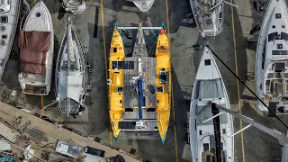 One Step Back, One Step Sideways & One Step Forward | My Budget Catamaran Refit