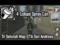 Lokasi Spray Can Di Seluruh Map GTA San Andreas