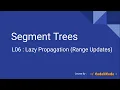 L06 Lazy Propagation Segment Tree CodeNCode