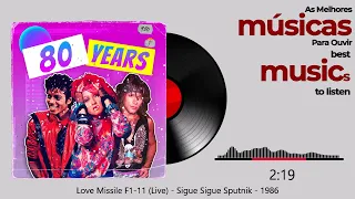 Love Missile F1 11 Live -  Sigue Sigue Sputnik -  1986