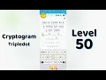 Cryptogram Tripledo Level 50 Solutions Logic Puzzle Game Mini Boss