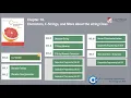 Chapter 10 Part 1 Characters C-strings and String Class