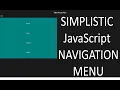 Vanilla JavaScript Burger Menu Nav In 10 min
