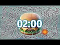 2 Minute Winter Burger Timer Bomb