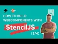 Creating your own component - How to create web components with StencilJS L4 Webdesign