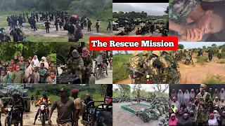 nigeria army say oyo state school children was rescued u0026 8 bandits arrested 