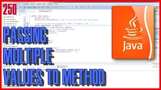 JAVA EXERCISES Pass multiple values to the method
