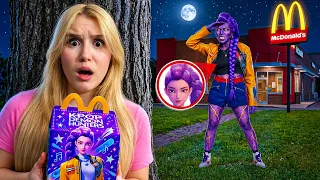 NUNCA PEÇA MC LANCHE FELIZ DAS GUERREIRAS DO KPOP ÀS 3 HORAS DA MANHÃ! 😱