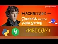 Hackerrank - Sherlock and the Valid String walkthrough