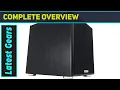 Rockville Rock Shaker 10 Black 600W Powered Subwoofer - Powerful Home Theater Bass