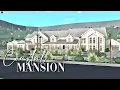 Bloxburg Coastal Farmhouse Mansion No Transform Plus LARGE PLOT House Build