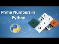 Find Prime Numbers in python using Nested loops