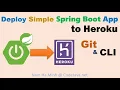 Deploy Simple Spring Boot App to Heroku using Git and Heroku CLI Step by Step