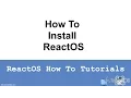 How To Install ReactOS