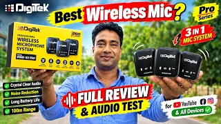 Digitek DWM 101 Wireless Mic for Android Phone , iPhone & Camera - Review & Unboxing 2026