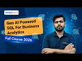 Gen AI Powered SQL For Busines Analytics 2026 FREE Learn SQL With Generative AI Simplilearn