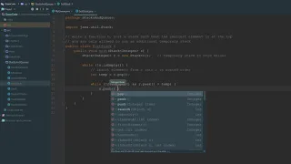 Java Technical Interview - Sorting a Stack