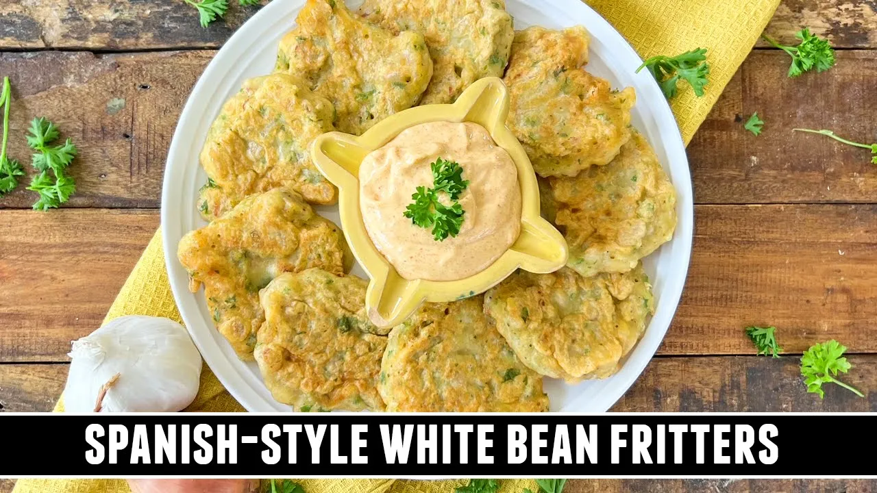 Got Canned White Beans? Make these Spanish-Style White Bean Fritters