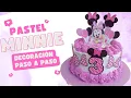 PASTEL MINNIE MOUSE DECORACION PASO A PASO RECETA MERENGUE ITALIANO MINNIE MOUSE CAKE