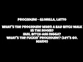 Glorilla, Latto- Procedure (Official Lyric Video)