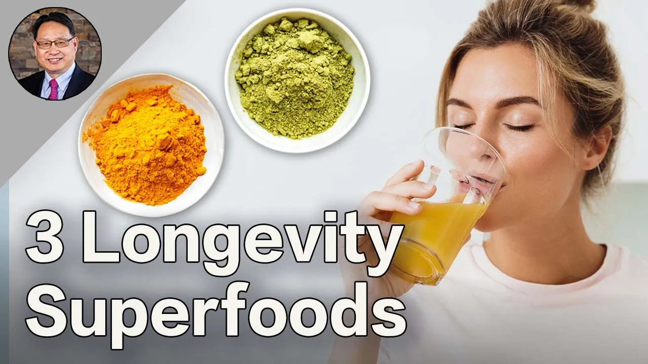 Outline Video 3 Longevity Superfoods Backed by Science！Feel Younger Today!