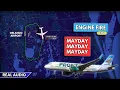 Lagu MAYDAY. Engine number 2 FIRE after takeoff. Frontier Airbus A320neo returns to Orlando. Real ATC