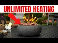 FREE UNLIMITED Heat For Your Home NO ELECTRICITY NEEDED