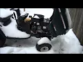 REVIEW COLD START TEST CRAFTSMAN Kohler Command OHV Engine 16 H P Will it START after ice storm