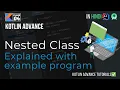 04 Nested Class in Kotlin Programming With Example Program