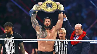 WWE Raw 23 February 2026 Roman Reigns Attack & Destroy Taken Title From Cm Punk Full Match Highlight