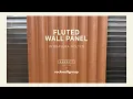 Unveiling the Fluted Wall Panel in Bravura Molten by Garrett Leather