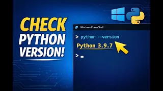 How to Check Python Version Path on Windows PowerShell Tutorial