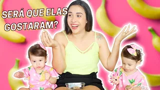 RECEITA DE COOKIES PARA BEBÊS + REAÇÃO DELAS COMENDO