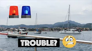 Somebody got in trouble?  🙈 / Sailing Aquarius Ep. 155
