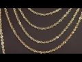 14K Gold Bold Twisted Rope Chain Necklace on QVC