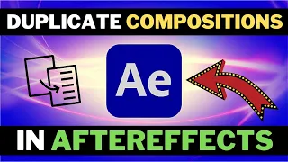 How To DUPLICATE Compositions In AFTER EFFECTS Without Changing ORIGINAL 100% Working Method 2021 !