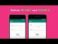 Enable and Disable button with EditText Input TextWatcher Android Studio Tutorial