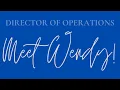The NEW Director of Operations at nonPareil Plano Meet Wendy Crooks
