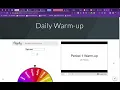 How To Embed a Flippity Random Name Generator and Warm-up Slidedeck on Google Sites