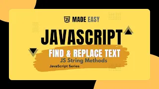 JavaScript String Methods Explained length indexOf lastIndexOf charAt replace
