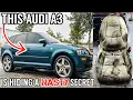 Deep Cleaning The Nastiest Audi A3 I ve Ever Seen For FREE Insane Car Detailing Transformation