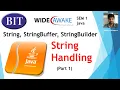 BIT SEM1 Java String Handling Introduction Part 1