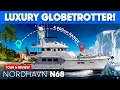 😳 4.000+ zeemijl Liveaboard BEAST! Nordhavn N68 Explorer Yacht Tour \u0026 Review