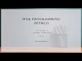 Web programming HTML5 Lecture HTML Hyperlink Tag