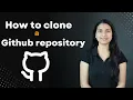 Cloning A Git Repository - How to Clone a Repository from GitHub for begineers