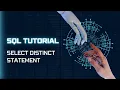 4 SELECT DISTINCT Statement SQL Tutorial In Hindi