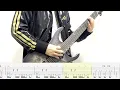 【TAB譜】SiM -  BLiNDEYES feat. Yukina from 花冷え。【ギター弾いてみた】